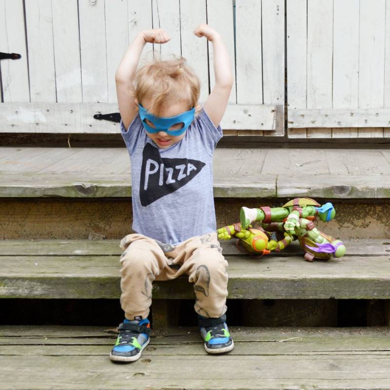 Benutzerdefinierte Name Oder Alter Kinder Pizza T-Shirt - Mädchen Und Jungen Kleidung, Personalisierte Geburtstag Für Kleinkinder von Xenotees