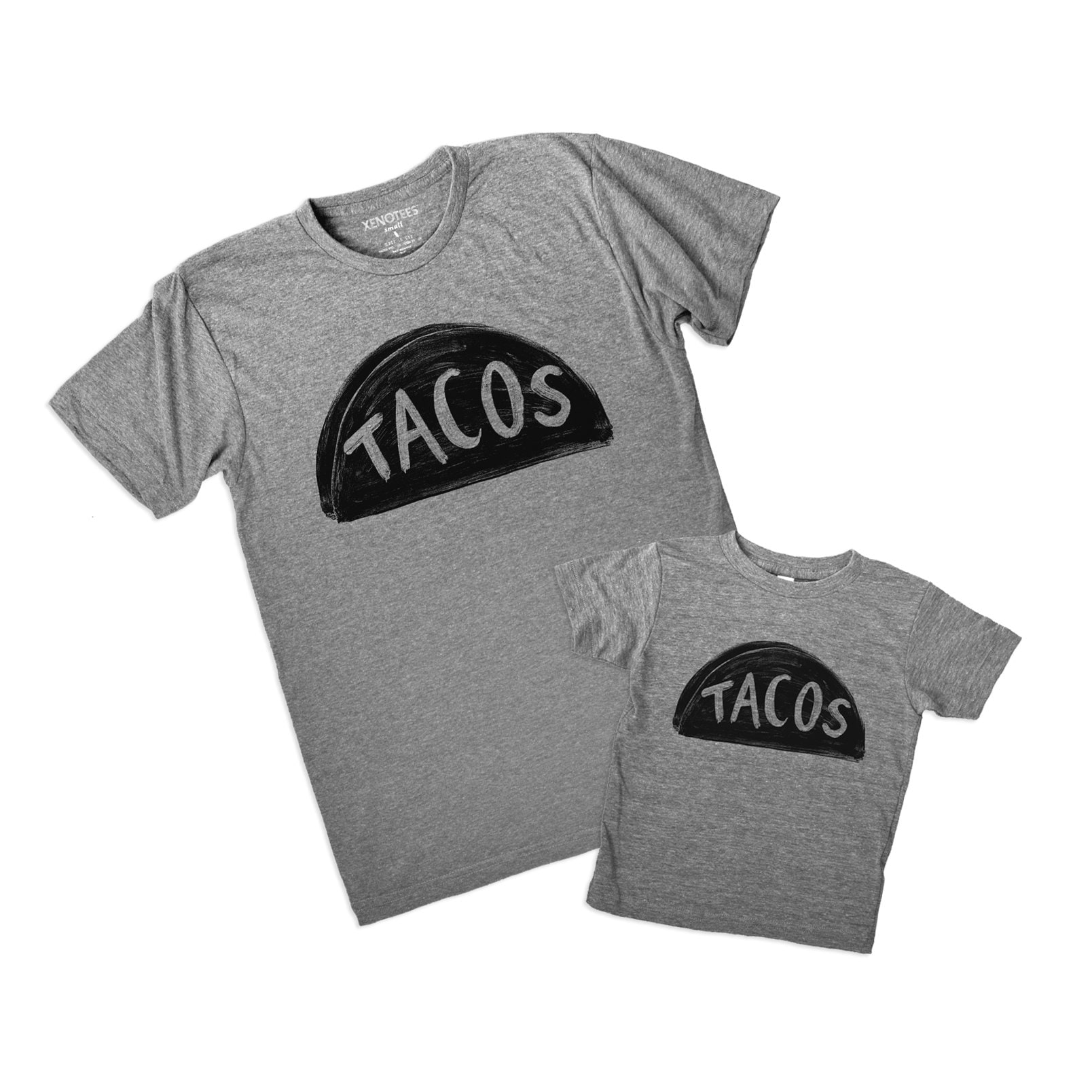 Taco Night Graphic T-Shirt Design-Set Für Papa Und Kinder, Shirt Vatertagsgeschenk, Shirts Papa, Bilder, Beste Geschenke Männer von Xenotees