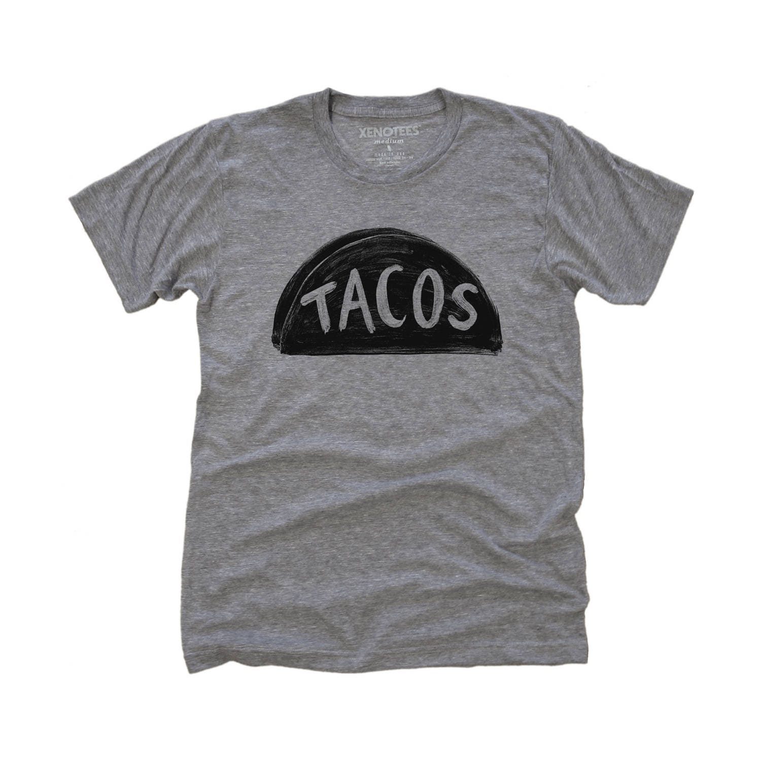 Taco-Liebhaber-Grafik-T-Shirt Für Männer Und Frauen, Lebensmittel-Themen-T-Shirts Taco-Dienstag von Xenotees