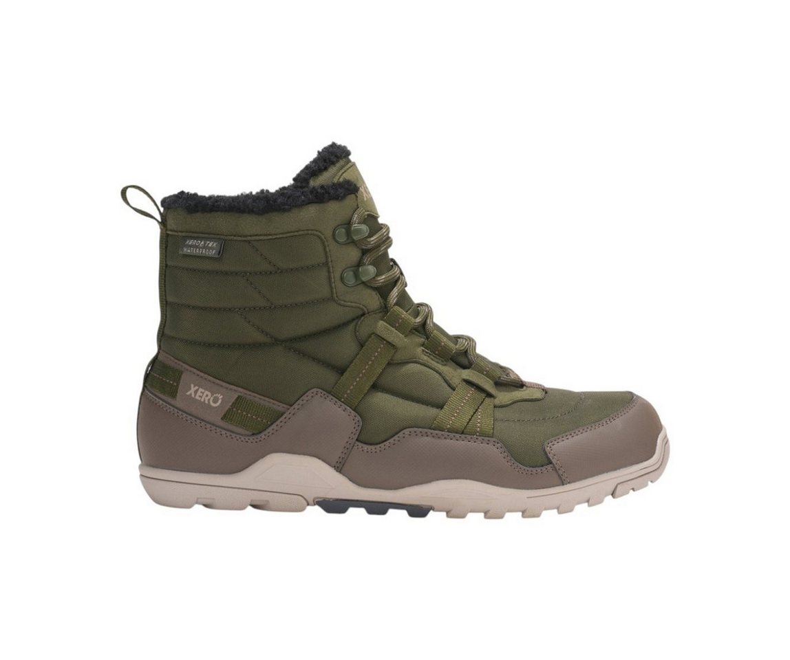 Xero Shoes Alpine Snow Boot (warm, wasserdicht, gefüttert) dunkelgrün Herren Winterstiefel von Xero Shoes