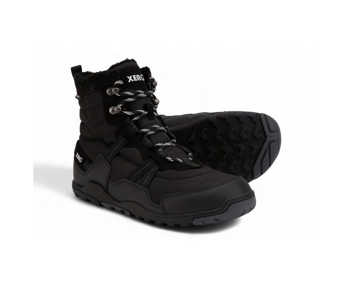 Xero Shoes Alpine Snow Boot (warm, wasserdicht, gefüttert) schwarz Herren Winterstiefel von Xero Shoes