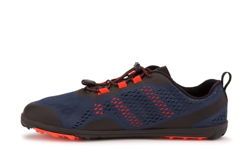 Xero Shoes Men's Aqua X Sport Water Shoes, Moonlit Blue/Orange, 45 EU von Xero Shoes