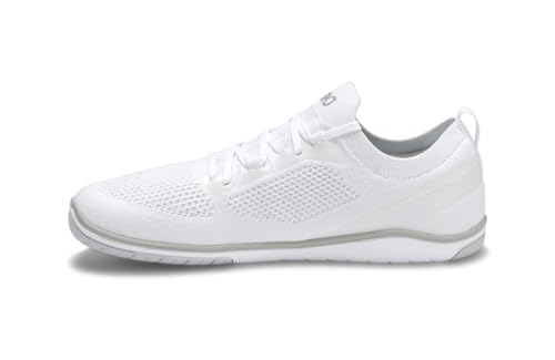 Xero Shoes Barfußschuhe für Damen | Nexus Knit Workout-Ready Fashion-Forward Damen-Sneaker | Zero Drop, breite Zehenbox, minimalistisch, Weiss/opulenter Garten, 38 EU von Xero Shoes