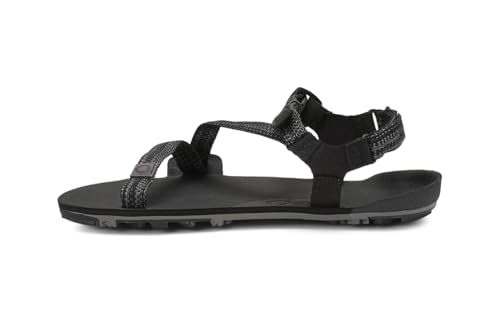 Xero Shoes Z-Trail – leichte Wander- und Laufsandale für Damen – barfußinspirierte minimalistische Trail-Sport-Sandalen – Multi-Schwarz, Größe 39.5 EU von Xero Shoes
