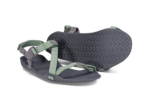 Xero Shoes Damen Z-Trek Sandalen – Null Spreizung, breite Zehenbox, leichte und verpackbare Sportsandalen für Damen – Grün, Größe 37,5 EU von Xero Shoes