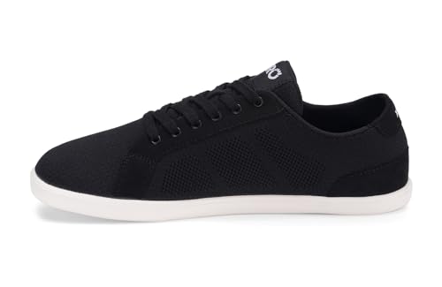 Xero Shoes Herren Dillon Canvas Freizeitsneaker — Leichte, atmungsaktive Schuhe für Herren — Schwarz, Größe 41,5 EU von Xero Shoes