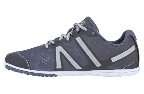 Xero Shoes Barfuß-Laufschuhe für Damen | HFS Damen-Laufschuhe | Minimalistische Zero Drop Wide Toe Box Schuhe für Frauen, Stahlgrau, 39 EU von Xero Shoes