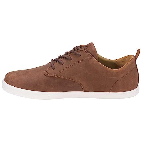 Xero Shoes Herren Glenn Dress Casual Lederschuhe – Leichte Schuhe für Männer – Braun, Größe 43 EU von Xero Shoes