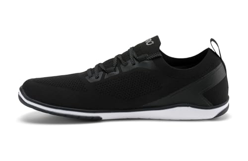 Xero Shoes Herren Nexus Knit Athleisure Sneaker — Null Spreizung, Breite Zehenbox, Leicht & Barfuß-Gefühl Schuhe für Herren — Schwarz, Größe 43 EU von Xero Shoes