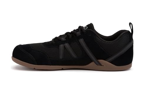 Xero Shoes Herren Prio Suede Cross Trainingsschuh - Bequeme Performance Laufschuhe für Herren, Schwarz/Gummi, 46 EU von Xero Shoes