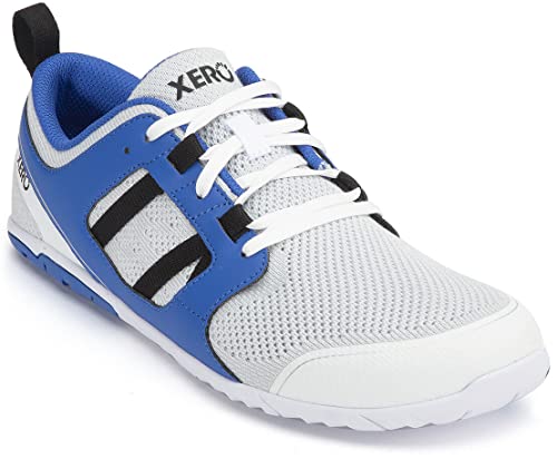 Xero Shoes Men's Zelen Running Shoes, White/Victory Blue, 45.5 EU von Xero Shoes