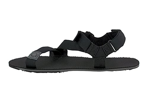 Xero Shoes Men's Naboso Trail Trail Sandals, Coal Black/Black, 43 EU von Xero Shoes