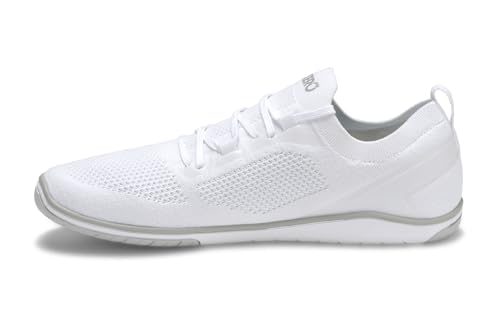 Xero Shoes Nexus Knit Athleisure Herren-Sneaker – Zero Drop, leicht und barfuß, Weiss/opulenter Garten, 38.5 EU von Xero Shoes