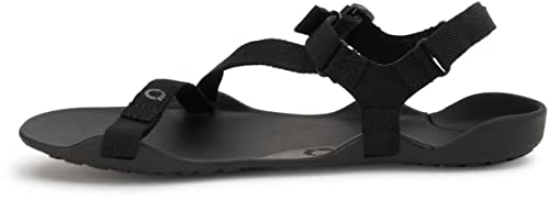 Xero Shoes Damen Z-Trek Sandalen – Null Spreizung, breite Zehenbox, leichte und verpackbare Sportsandalen für Damen – Schwarz, Größe 38,5 EU von Xero Shoes