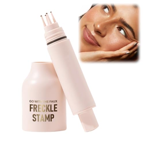 Sommersprossen Stift, Natürlicher Naturgetreuer Freckles Pen, Wasserdichter Langlebiger Sommersprossen Stempel, Tragbar Freckle Stamp Für Natürliches Müheloses Versunkenes Makeup (#2) von Xevinas