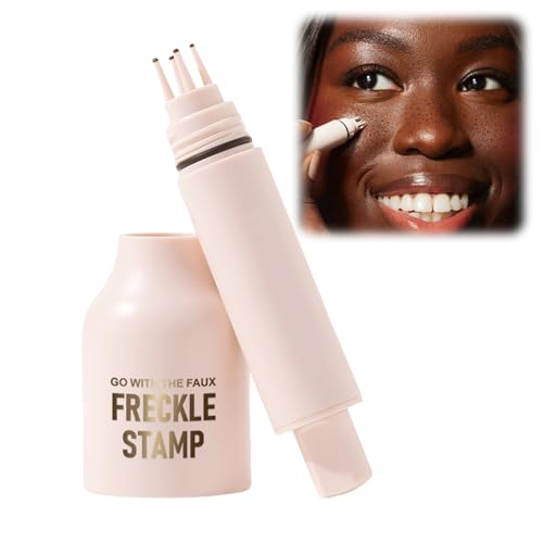 Sommersprossen Stift, Natürlicher Naturgetreuer Freckles Pen, Wasserdichter Langlebiger Sommersprossen Stempel, Tragbar Freckle Stamp Für Natürliches Müheloses Versunkenes Makeup (#4) von Xevinas
