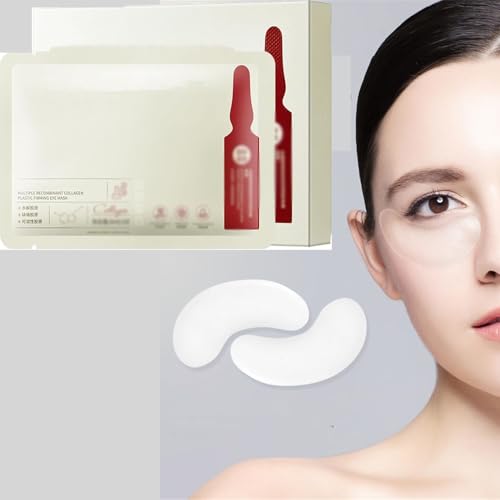 Collagen Eye Mask Patch,Deep Collagen Power Boosting Eye Mask,Hydrating & Firming Eye Patches for Puffy Eyes and Under Eye Bags (1 Box) von XiChiu