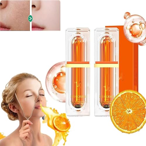 Five Vitamin C Tone-Up Cream,Vitamin C Cream,Vitamin C Natural Makeup Cream,Vitamin C Tone Up Cream,Vitamin C Face Serum for Moisturizer and Brightening Skin (2 Pcs) von XiChiu