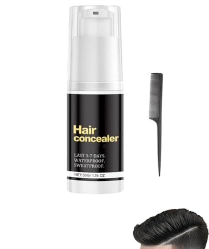 Hairfillup Hair Concealer,Enhance Hairline Powder Waterproof,Sweat-proof Hairline Powder,Temporary Gray Concealer Spray,Sweatproof Hair Concealers,Fuller & Confident Look Hairs for Men Women (1 Pcs) von XiChiu