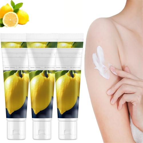 Lemon Soothing Body Lotion,Refreshing Fragrant Non-greasy Moisturizing Body Lotion,Lemon Bodys Lotions,Moisturizing & Nourishing Dry Skin,Safe and Gentle for Men & Women (3) von XiChiu