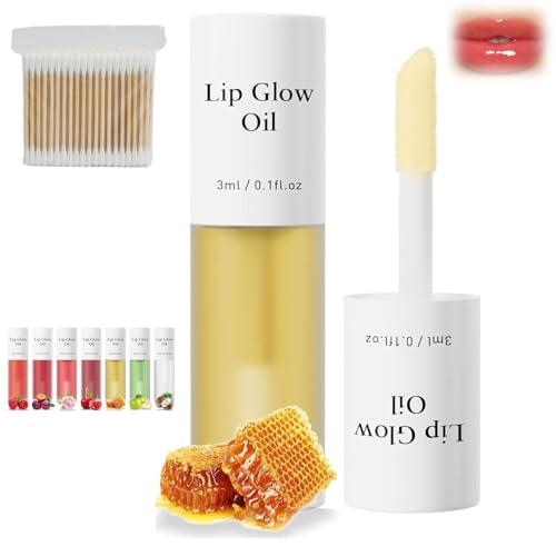 Shiftalter Tinted Lip Glow Oil,Long-Lasting Shiny Fruit Flavor Lip Stain,Clear Glossy Lip Gloss,Hydrating Lip Glow Oil,Keep Shiny All Day with Waterproof (05#) von XiChiu