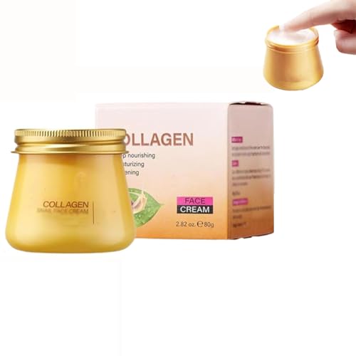 Snail Collagen Face Cream,Snail Hydrating Anti-Wrinkle And Rejuvenating Cream,Snail Collagen Rejuvenation Cream,Moisturizing Skin,Skin Tighten,Deep Hydrating for Women (1) von XiChiu