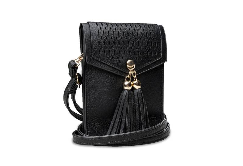 XiRRiX Handytasche Handy Tasche Damen zum umhängen - Umhängetasche aus Lederimitat (1-tlg., kompatibel mit Apple Iphone), in wunderschönem Design von XiRRiX