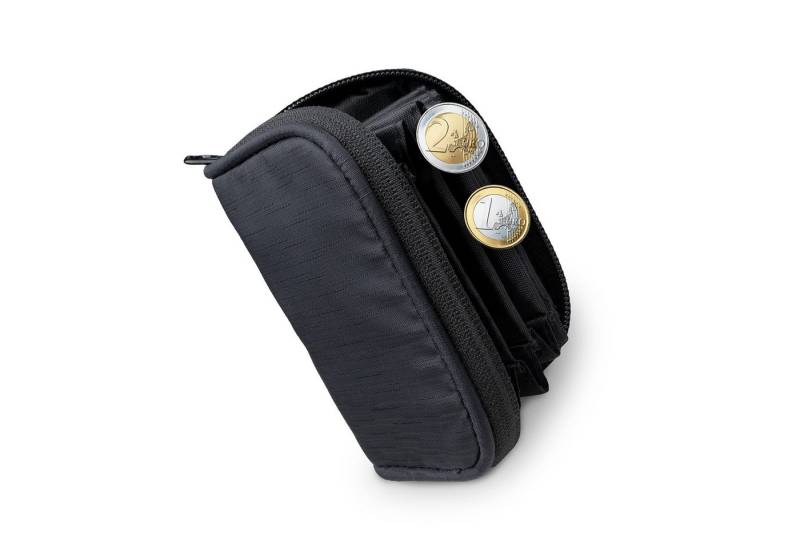 XiRRiX Kartenetui XiRRiX Karten Portemonnaie mit Reißverschluss und Münzfach (1-tlg), aus wasserabweisendem Polyester Stoff, klein und Handlich von XiRRiX