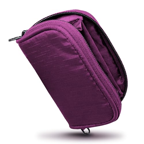 XiRRiX Portemonnaie Damen klein - Kleiner Geldbeutel mit Reißverschluss - Geldbörse klein mit Münzfach - Mini Portmonee für Frauen im Kartenformat - Brieftasche ideal für die Reise von XiRRiX