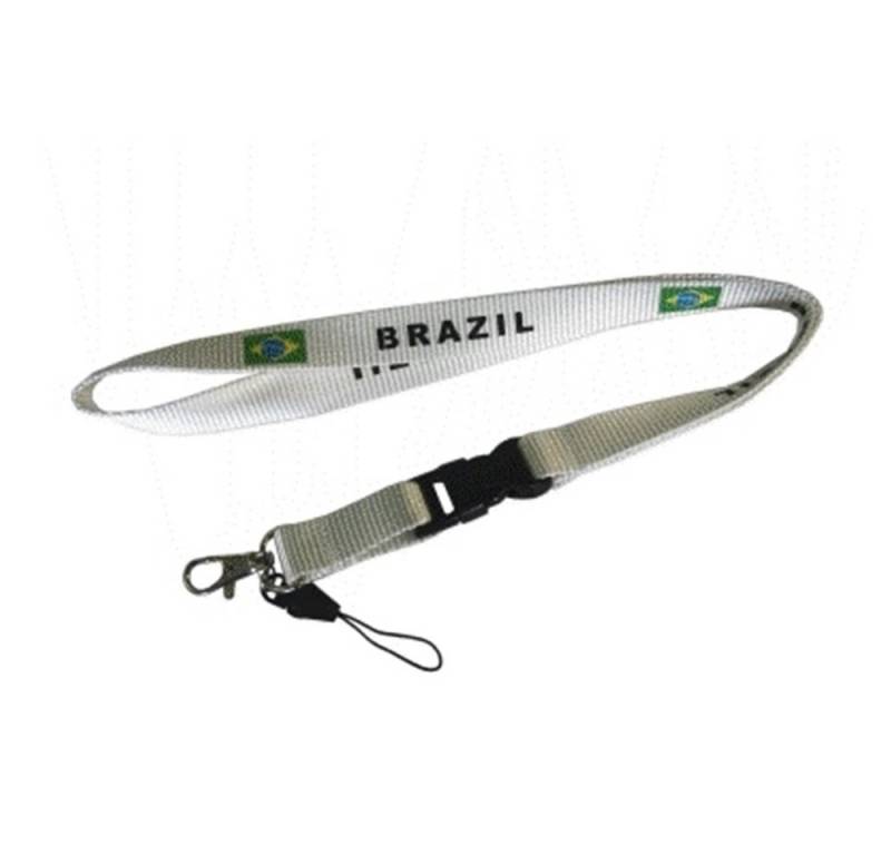 XiRRiX Schlüsselanhänger Schlüsselband zum umhängen (Lanyard, mit Japan oder Brazil Design), mit abnehmbarem Clip Verschluss von XiRRiX
