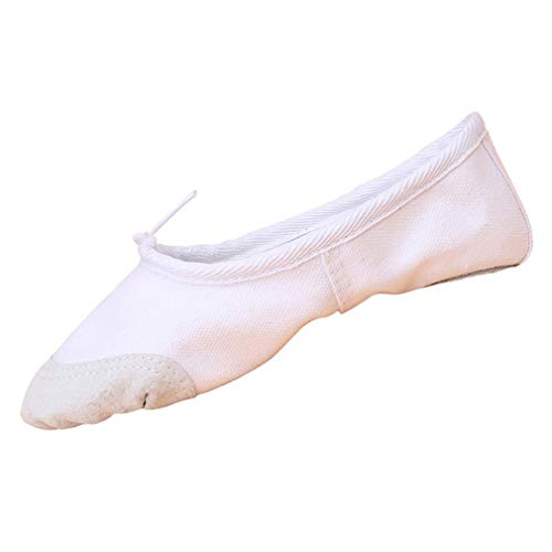 Xiang Ru Ballett-Hausschuhe Größen 22-41 Gymnastikschuh Ballettschuhe Ballettschläppchen Tanzschuhe für Kinder und Erwachsene 36EU Weiss von Xiang Ru