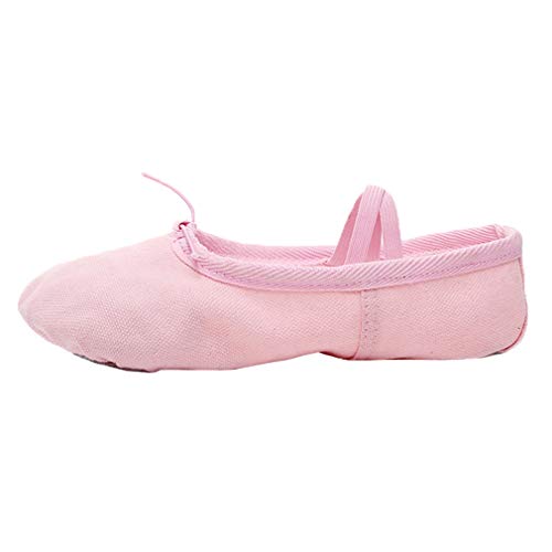 Xiang Ru Ballettschuhe Gymnastikschläppchen Tanzschuhe Ballettschläppchen Gymnastikschuh für Damen und Kinder In Größen 22-41 41EU Pink von Xiang Ru