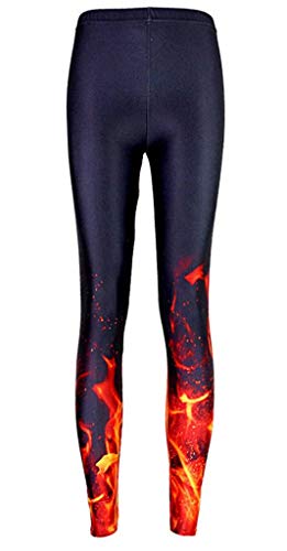 Xiang Ru Damen Leggings Gr. M, Flamme von Xiang Ru