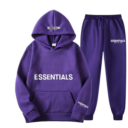 Herren Jogginganzug Trainingsanzug Sportanzug Corteiz 2 Piece Hoodie Sporthose Kapuzenpullover Jogginghose Sweatshirt Casual Unisex Jogging Anzug Set mit Hoodie und Hose Sportbekleidung Laufanzug von Xiangdanful