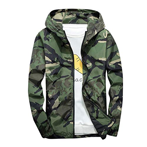 Herren Regenjacke Outdoor Wanderjacke Herren Winter Hoodie Softshell Camouflage Wasserdicht Winddicht Outdoor Mantel Boots Outdoor Rain Freizeitjacke Kapuze Regenjacke von Xiangdanful