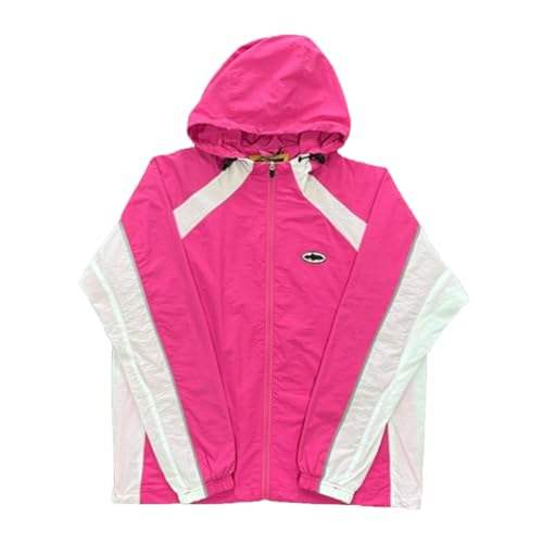 Xiangdanful Corteiz Jacke, Herren Sportmantel Sportjacke für Frauen Athletische Jacke Flexible Design Trend Kollokation Lose Passform Perfekt für Urlaub Commute von Xiangdanful