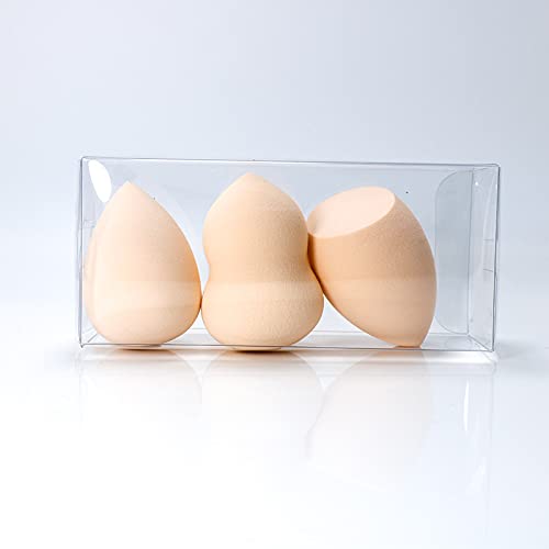Beauty Sponge Set 3 Pack Makeup Blender Sponge For Liquid & Cream Makeup, Buildable Coverage, Foundation Sponge For Natural Base, Latex Free Foam ,Teint A39 von Xiao Hua