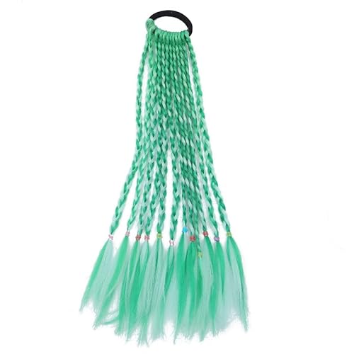 XIAO HUA Zopf Pferdeschwanz Dreadlock-Verlängerung für Kinder in Zöpfen, Haarverlängerung, Perücke, dünne Dreads, Perücke, synthetisches Haarteil, A11 von Xiao Hua