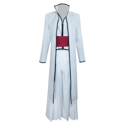 Arrancar Army Leader der 5. Division Sosuke Aizen Cosplay Kostüm - Weiß - Männlich X-Large Arrancar Army Leader der 5. Division Sosuke Aizen Cosplay Kostüm - Weiß - Männlich X-Large von Xiao Wu