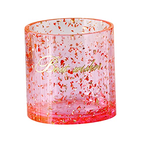 Make-up-Pinselhalter im europäischen Stil, multifunktionaler Aufbewahrungsbecher, Kunstharz, Kosmetik-Schmuck-Organizer, leicht zu reinigen, Schreibtisch-Dekorationsbox, perfektes Geschenk für Frauen, von Xiaojikuaipao