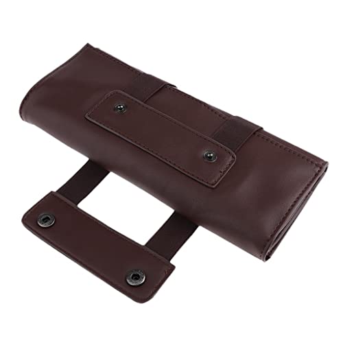 Professioneller Friseur-Scherenhalter, PU-Leder-Aufbewahrungstasche, Haarstyling-Organizer für Salon, praktisches Design, Geschenk für Friseure und – Kaffee von Xiaojikuaipao