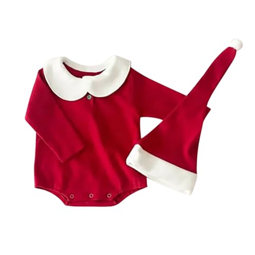 Xiaojiu Weihnachten Sweatshirt Kinderbekleidung Langarmshirt Strickpullover Pullover Cardigan Weihnachtskostüm Winter Strickpullover Kinder Warme Pullover Unisex Baby Pullover Weihnachte 12-18 Monate von Xiaojiu