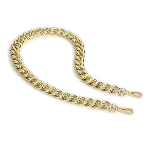 Xiazw 66 cm Schöne Kette Taschenkette Geldbörsen Riemen Schultergurt Taschengurt Ersatz für Taschen Handtaschen (Hell Gold) von Xiazw
