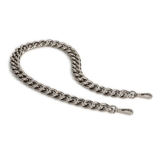 Xiazw 66 cm Schöne Kette Taschenkette Geldbörsen Riemen Schultergurt Taschengurt Ersatz für Taschen Handtaschen (Silber) von Xiazw