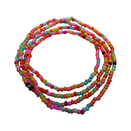 Boho Armband Halskette Fußkettchen in vielen Farben elastisch für Damen und Mädchen (Boho) von XieXie
