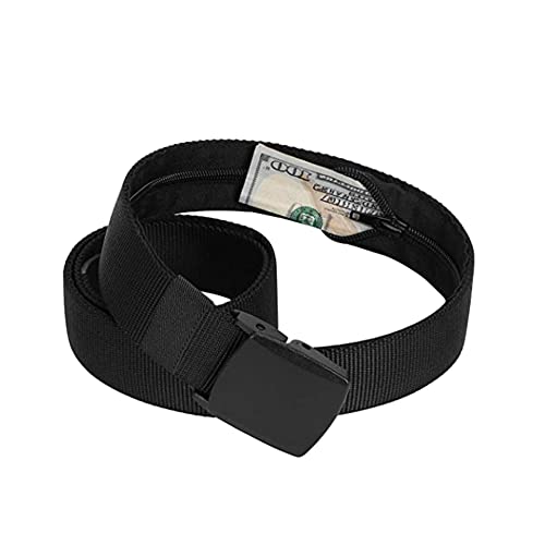 Xiedeai Geldversteck Reisezubehör Geldbeutel - Herren Sportgürtel Portemonnaie Reisegürtel Reise Geldgürtel Verstecktem Lässig Gürtel von Xiedeai