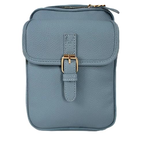 Xijobido Kleine Schultertasche - Diebstahlsichere Schultertaschen - Integriertes Portemonnaie Mit 10 Kartenfächern Verstellbarer Trageriemen Lederetui Für Damen Alltag Freizeit Feiern von Xijobido