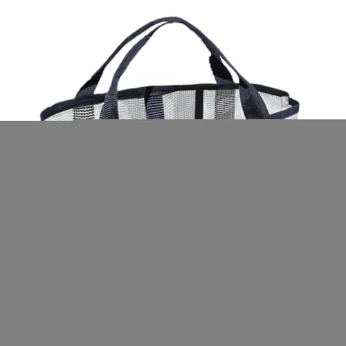 Xijobido Netz Strandtasche Für Damen,Große Mesh Reisetasche Mit Mehreren Taschen | Strandurlaub Organizer Aufbewahrungstasche für Handtücher Sonnencreme Badesachen Accessoires Spielzeug von Xijobido