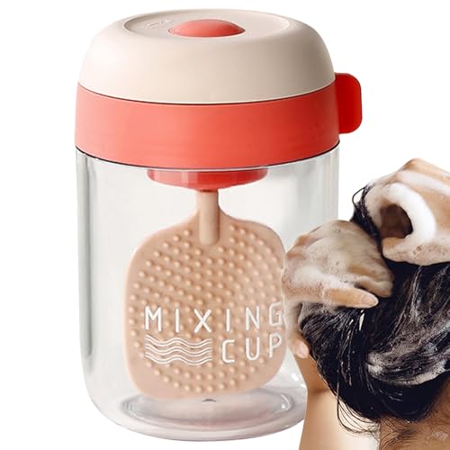 Xijobido Shampoo-Schäumer – Gesichtsreinigungsschäumer – Elektrischer Aufschäumer Flasche Bubble Hautpflege Werkzeuge zum Waschen Haushalt Schönheit Reinigung Duschgel Reise Bad Make-up von Xijobido