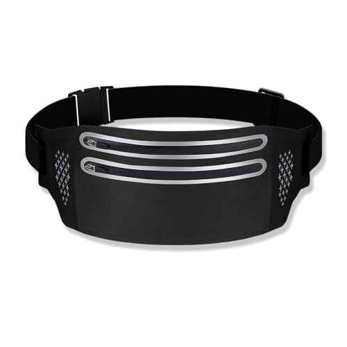 Laufgürtel für Damen und Herren, Gürteltasche, verstellbar, wasserdicht, Handyhalterung zum Laufen, Wandern, Laufzubehör von Ximinwzm
